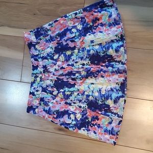 Delia's Floral Colorful Skater Skirt 5/6
